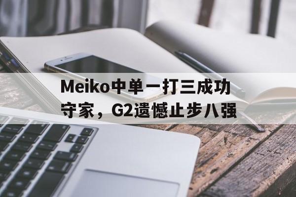 Meiko中单一打三成功守家，G2遗憾止步八强